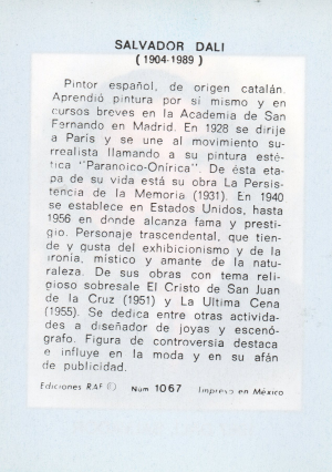 Biografia Dali Salvador Atras